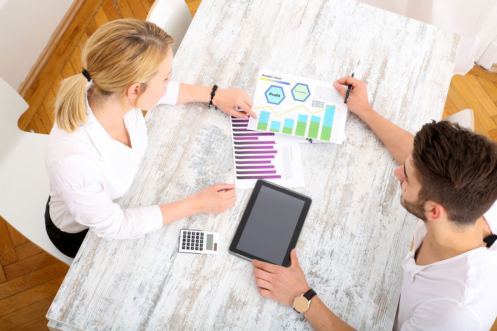 Investments in shares